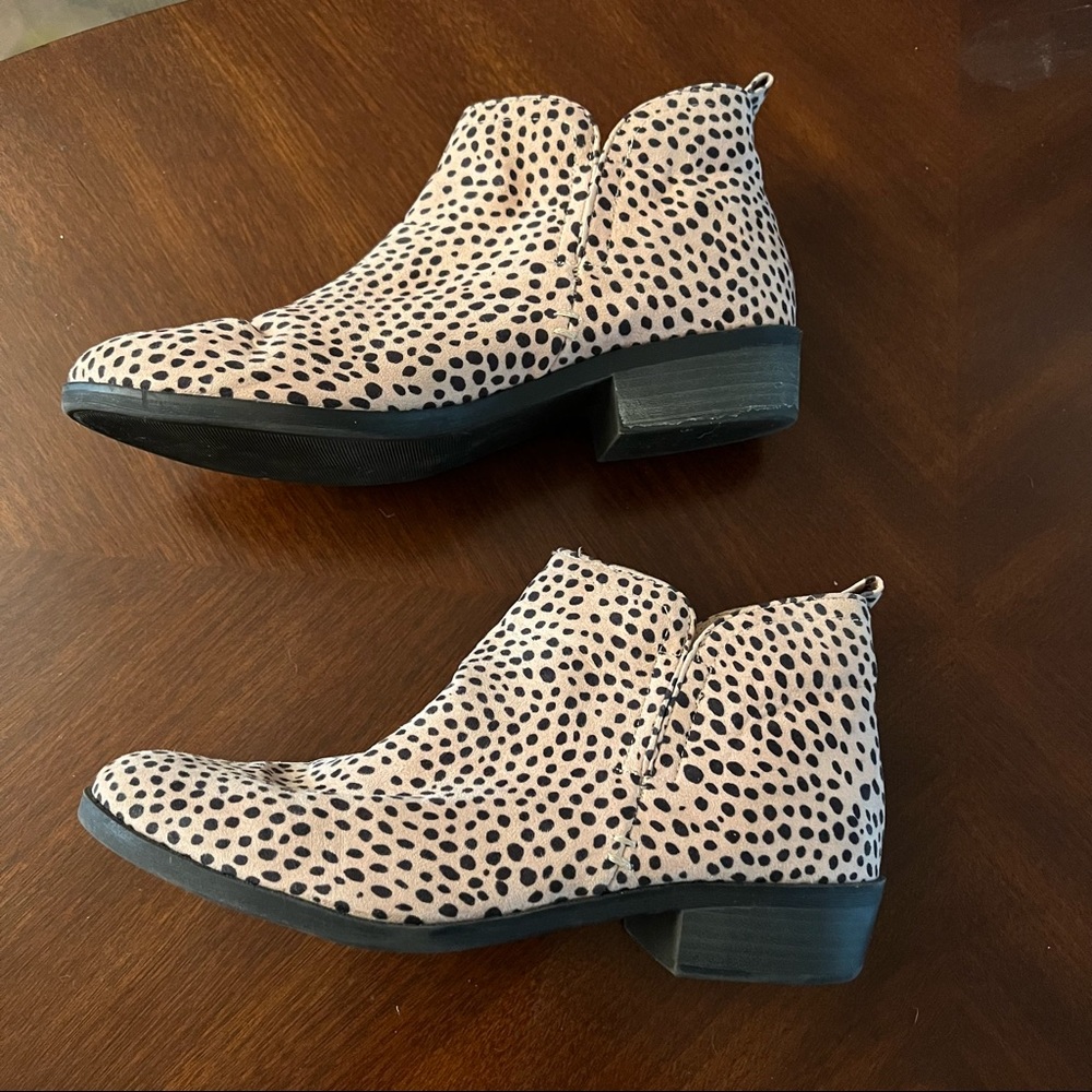 Cheetah Ankle Boots Size 11